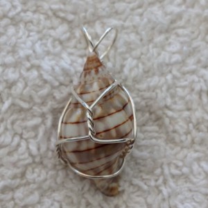 1507-11 small conch shell pendant