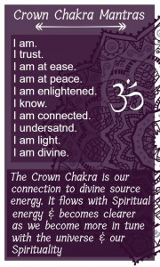 crown chakra affirmation