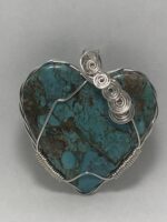 LARGE TURQUOISE HEART