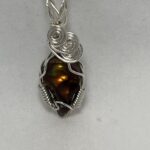 FIRE AGATE NECKLACE